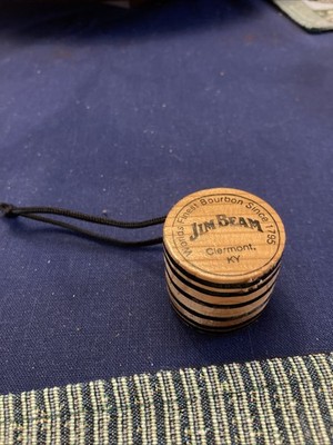 JIM BEAM STRAIGHT BOURBON WHISKEY ADVERTISING  Barrel Ornament