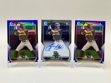 2023 Bowman Chrome 1st On Card Auto Homer Bush Jr. #CDA-HB & much more!!!