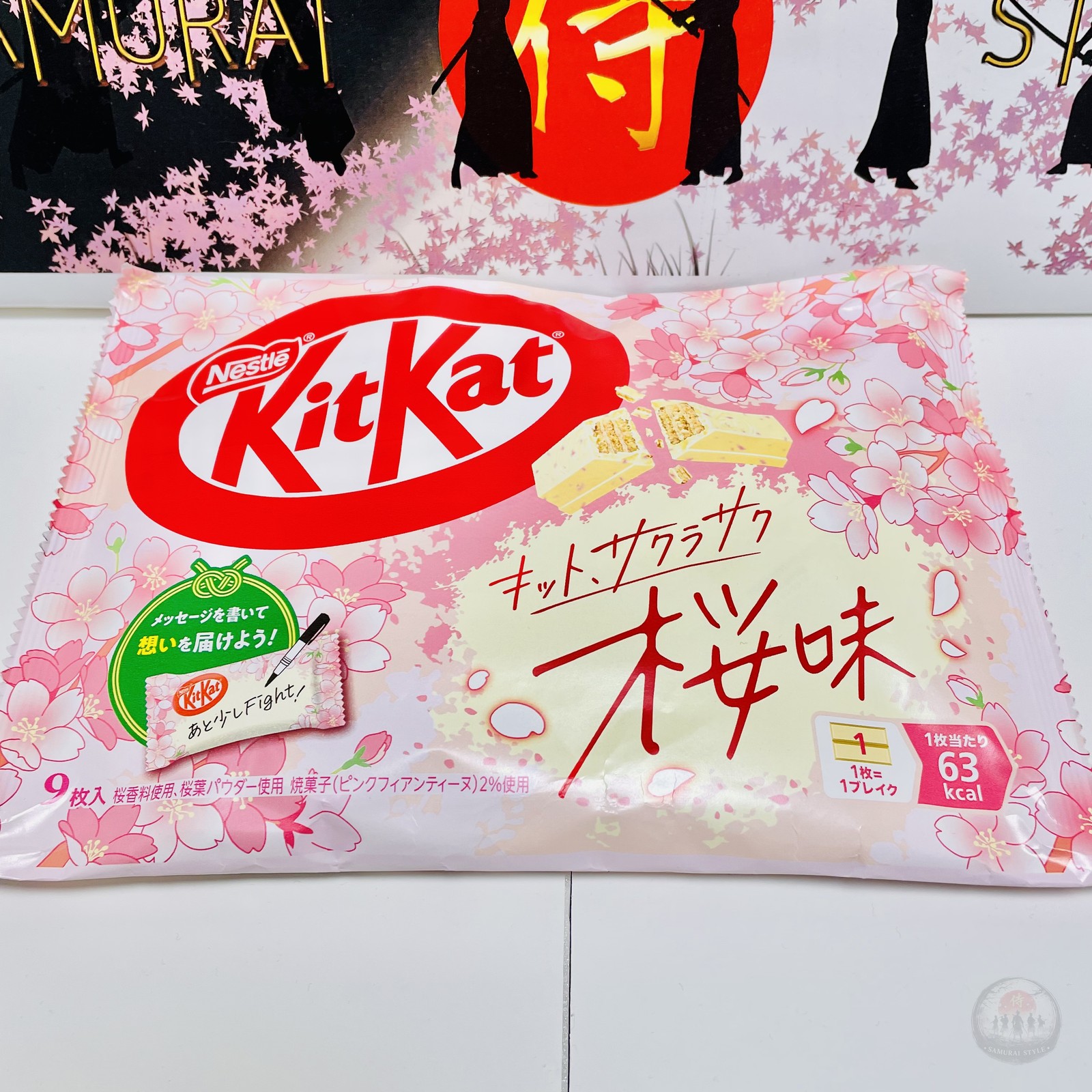 KitKat Japón Sakura Flor de Cerezo 9 Barras Temporada Edición Limitada
