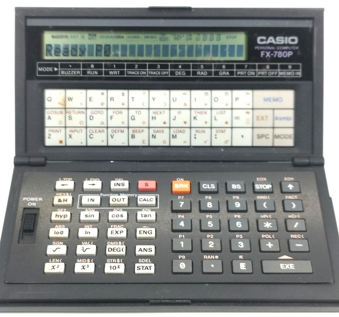 CASIO FX-780P ポケットコンピューター Vintage CASIO FX-780P Personal Computer Programmable