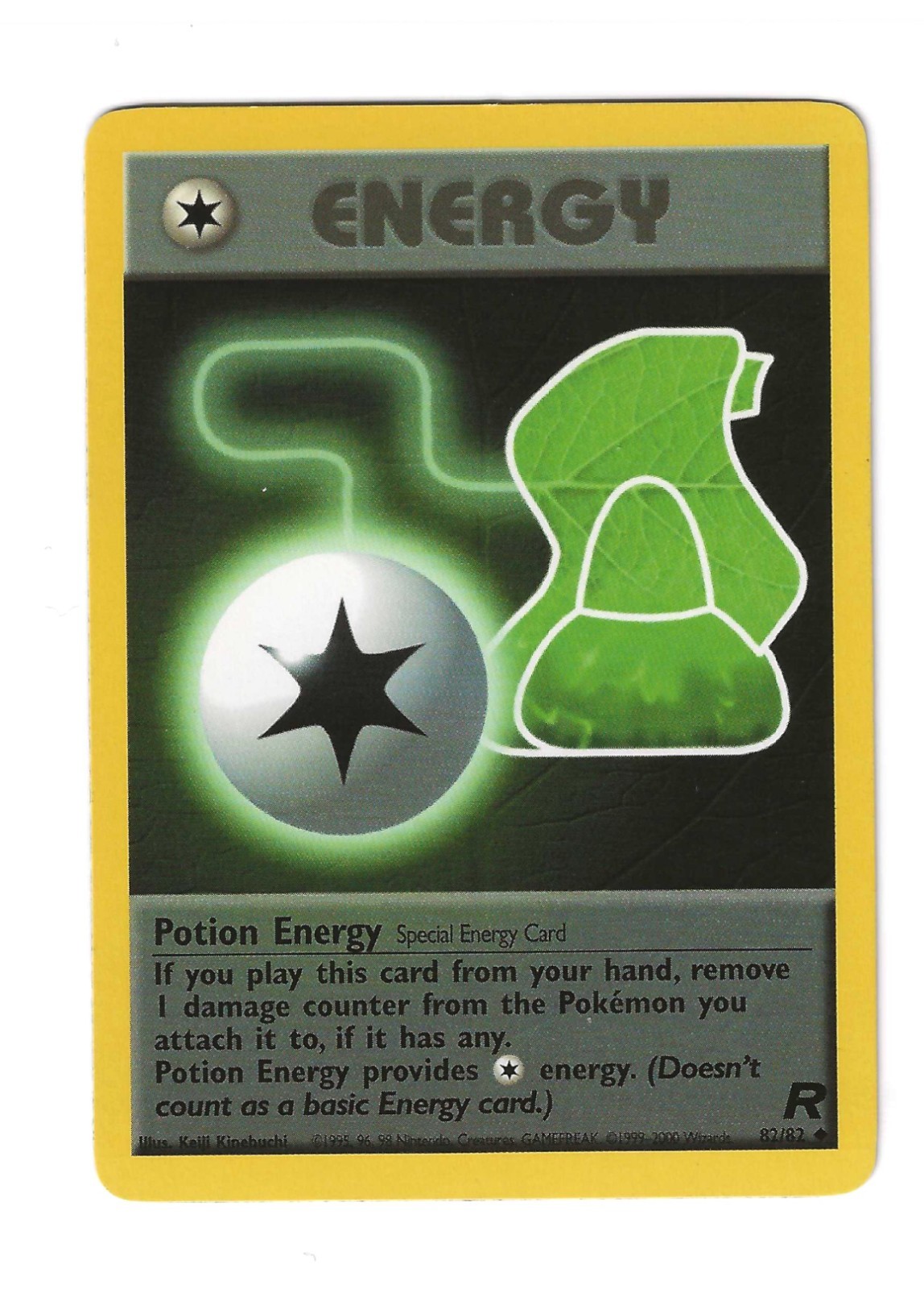 Potion Energy 82/82 – Team Rocket (WotC 2000) – NM Pokémon Card