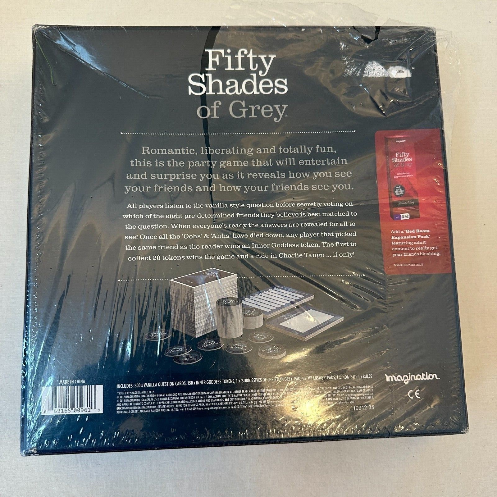 50 Shades of Grey Adult Party Board Game by Imagination (New & Sealed) image 2