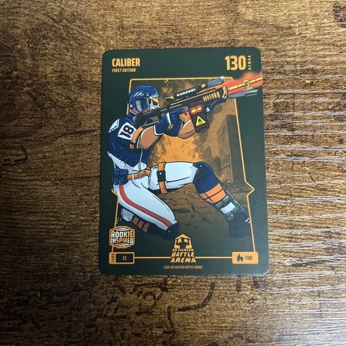 FIRE Bo Jackson Battle Arena Alpha First Edition CALIBER #22