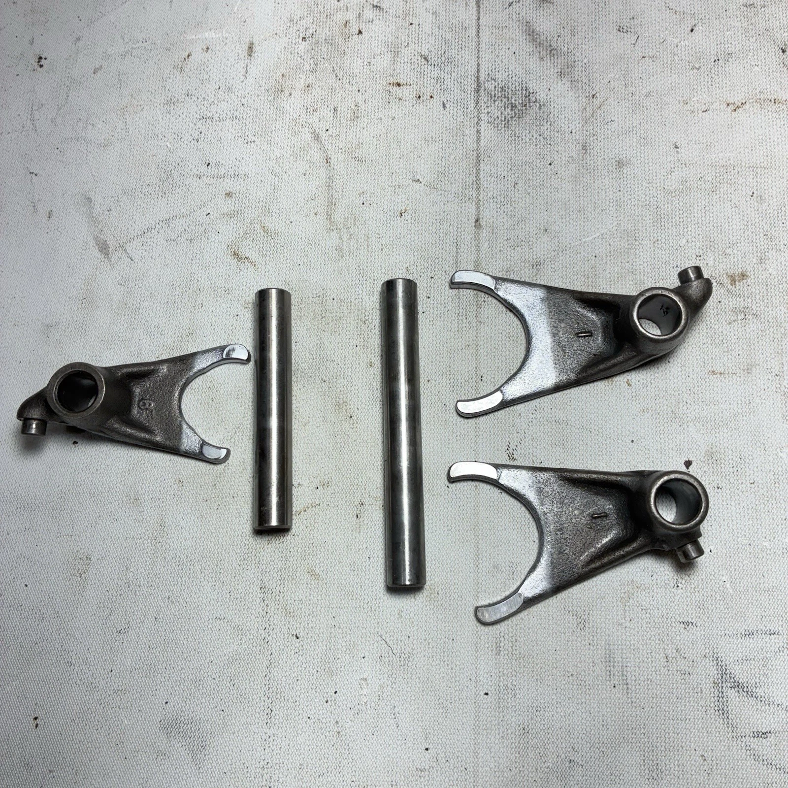 2003 Kawasaki Kx85 OEM Transmission Shift Forks  B4485 01-13