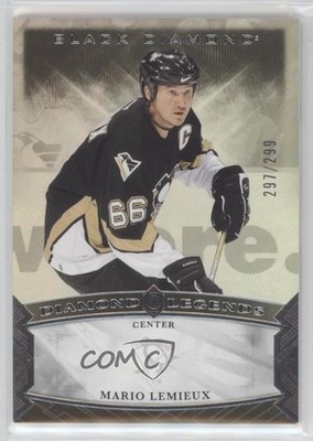 2023-24 Upper Deck Black Diamond Legends 297/299 Mario Lemieux #BDL-ML HOF 0hx0