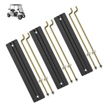 Golf Cart Battery Hold Down Plate with Rods Kit for Club Car DS and Carryall