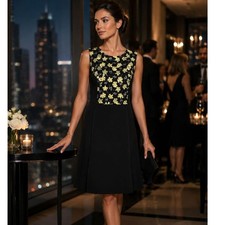 Carolina Herrera Knee-Length Dress Size 16