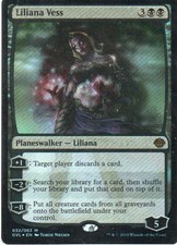 MTG: Duel Decks: Anthology: Foil Liliana Vess: Lightly Played Condition