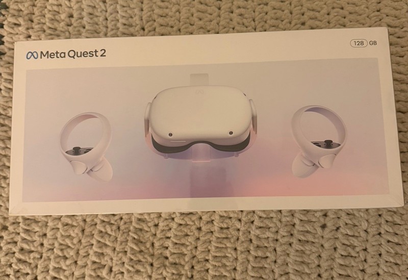Meta Oculus Quest 2 128GB Advanced All-In-One VR Headset - White