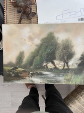 Tableau Pastel Ancien