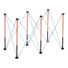 Portable Folding Workstand 4.16 X 2.18ft Collapsible Work Stand 2500lbs Capacity