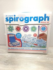 Spirograph The Original Deluxe Activity Set Spiral Art Drawing Kit Preowned