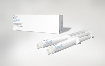 AH Plus Jet Wurzelfüllmaterial Dentsply Sirona + 60 Mixing Tips Zahnarzt NEU