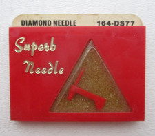 Superb Needle Vtg NOS Astatic N50, N51, N60, N62, N68  Diamond Needle 164-DS77