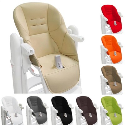 Kids High Chair Pad Dining Chair Protection Cover Cushion Comfortable PU Leather