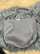 Ted Baker CANDIEE Soft grain hobo leather bag in grey