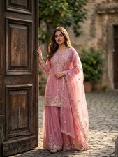 Women Dress Pakistani Salwar Kameez Readymade Suits Indian Wedding Party 3 Piece