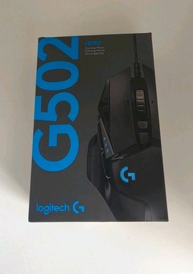 Logitech G G502 HERO Gaming-Maus Schwarz, verkabelt per USB, Gaming Mouse