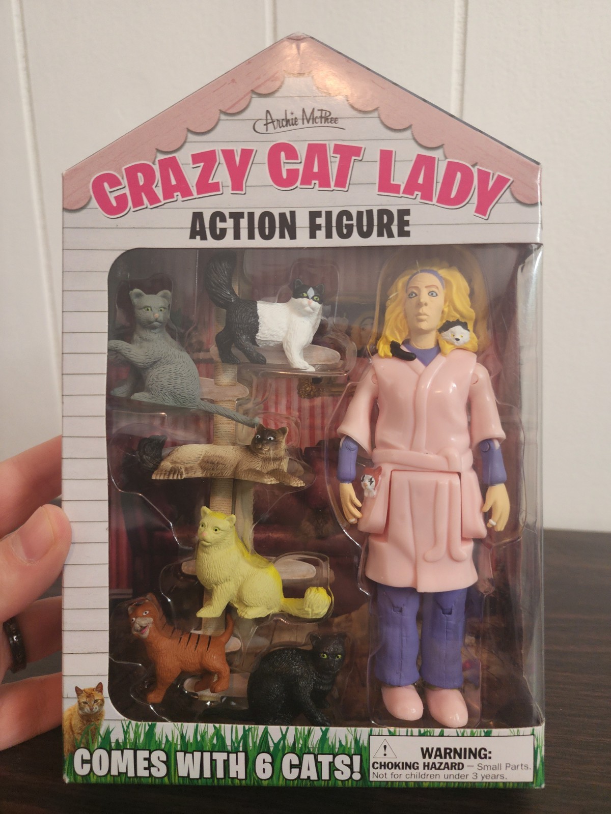 By Archie Mcphee Toys Comes With 6 Cats Nib New
