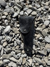 BLACK LEATHER FLAP HOLSTER for Colt - Good Condition