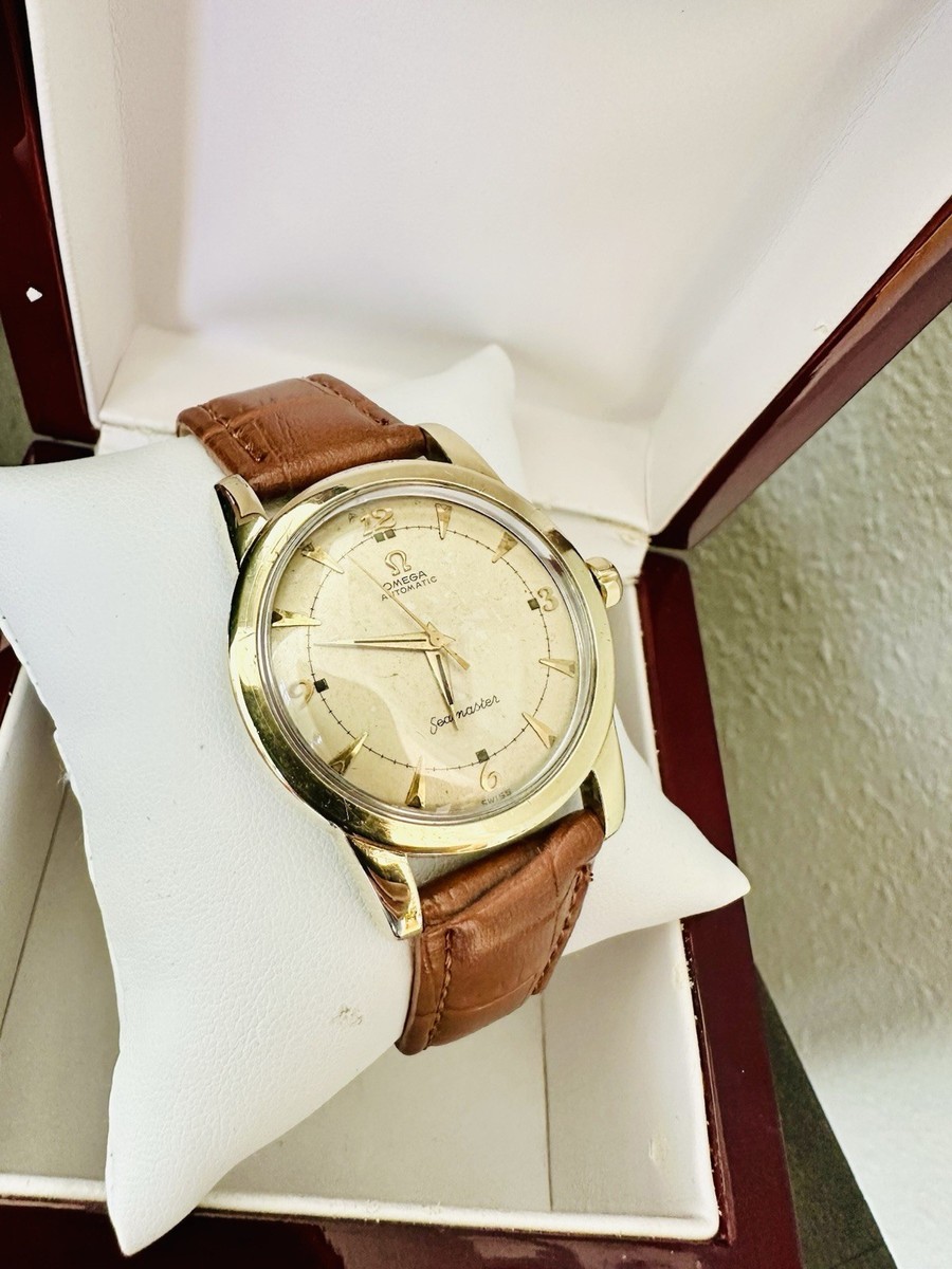 Men's Omega Seamaster 2577-18 SC Cal. 354 Automatic Bumper Watch