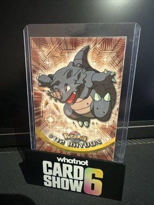 Topps Pokemon 112 Rhydon Blue Label NM