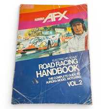 1975 Aurora AFX Road Racing Handbook Vol. 2 Electric HO Scale Slot Car Guide