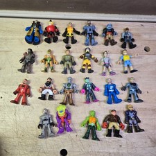 Fisher-Price Imaginext DC/Marvel Super Friends Action Figures LOT Superman Joker