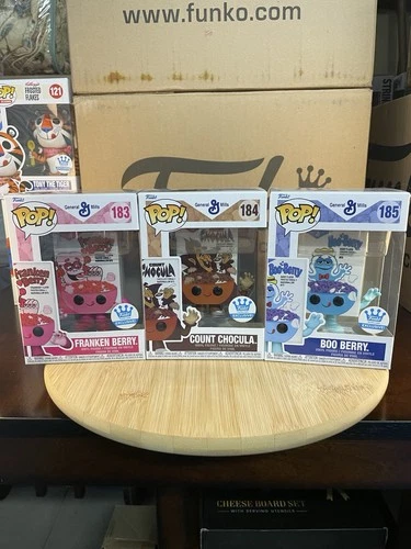 Funko POP! Ad Icons Monster Cereal Box Bundle #183,#184,#185