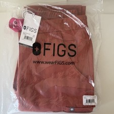 Figs Scrub Pants Women  s XXS Petite Yola Skinny Pants Terracotta - NWT