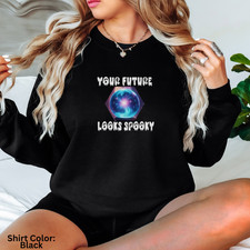 Halloween Sweatshirt, Spooky Sweater, Mystical Apparel, Scary Pullover,
