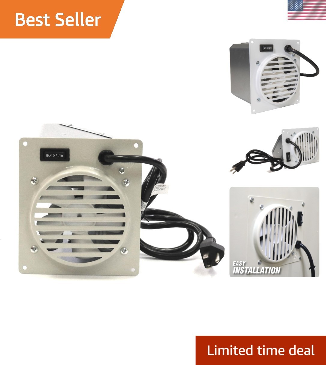 Upgrade Your Vent-Free Heater: F299201 Blower Fan Kit for 20,000-30,000 BTUs