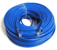 150ft CAT 6 RJ45 ETHERNET LAN NETWORK Cable Blue US