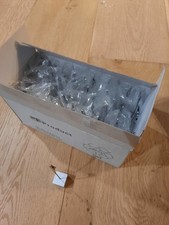 Baumclips 90 Stück silberfarben Höhe 12 cm für Preisschilder -  NEU