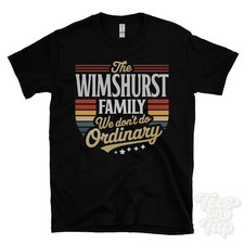 THE WIMSHURST FAMILY WE DON'T DO ORDINARY T-SHIRT surname clan name dad gift