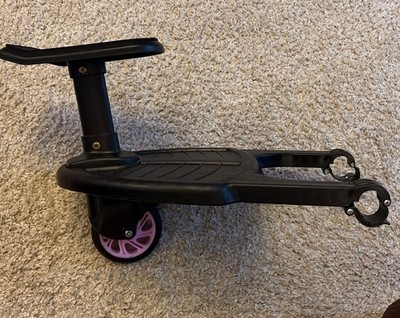 Buggy Board, TOPQSC Buggy Board mit Sitz, vollgefedertes Kinderwagenboard