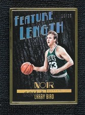 2017-18 Panini Noir Metal Frame Feature Length 10/25 Larry Bird #269 HOF 7y2