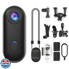 64GB 4K HD Mini Body Camera Body Cam Thumb Sized Wearable Action Camera, Hand