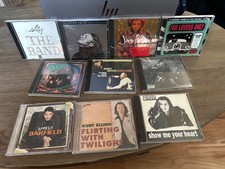 LOT of 10 TEN Full Length Albums on CD 60s through 90s Rock Pop R B Jazz