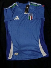 2024 Italy Home Soccer Jersey Men M