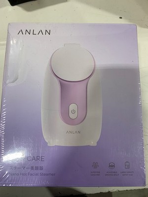 ANLAN Nano Hot facial Steamer Model: Z32 - WHITE/LAVENDER