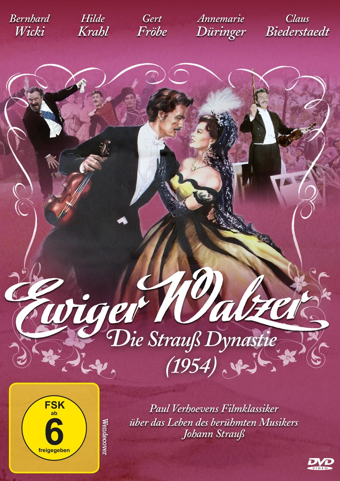 Ewiger Walzer - Die Strauß Dynastie (1954) (Neuauflage) (DVD) Bernhard Wicki