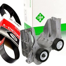 GATES 6PK2175 Keilrippenriemen + Spanner für FORD FIESTA V