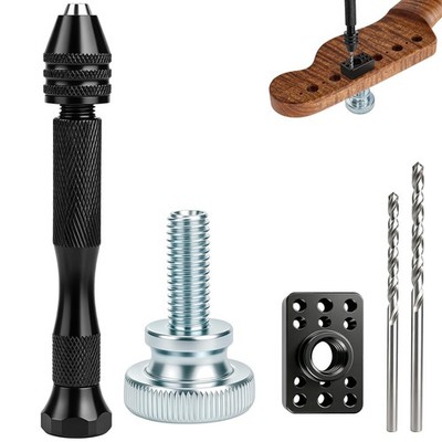 Guitar Tuner Drill Jig for Pin, Mount 6-In-Line Machine Heads, Guitar Tuner C...