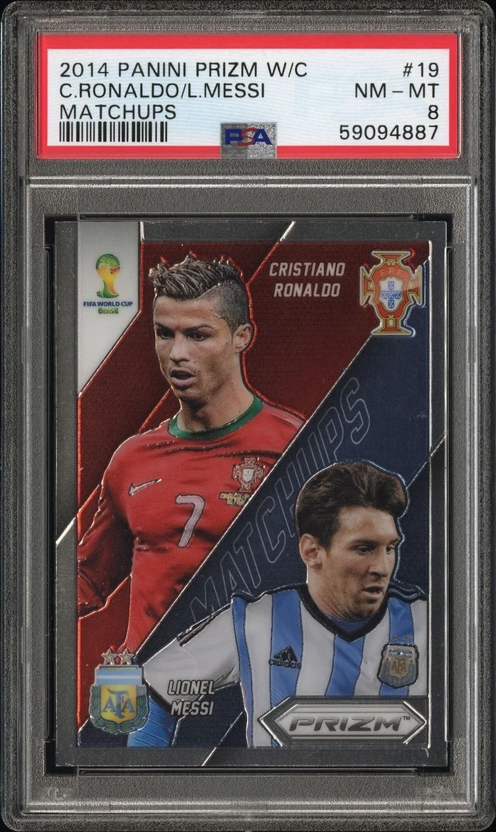 2014 Panini Prizm World Cup - Matchups Lionel Messi, Cristiano