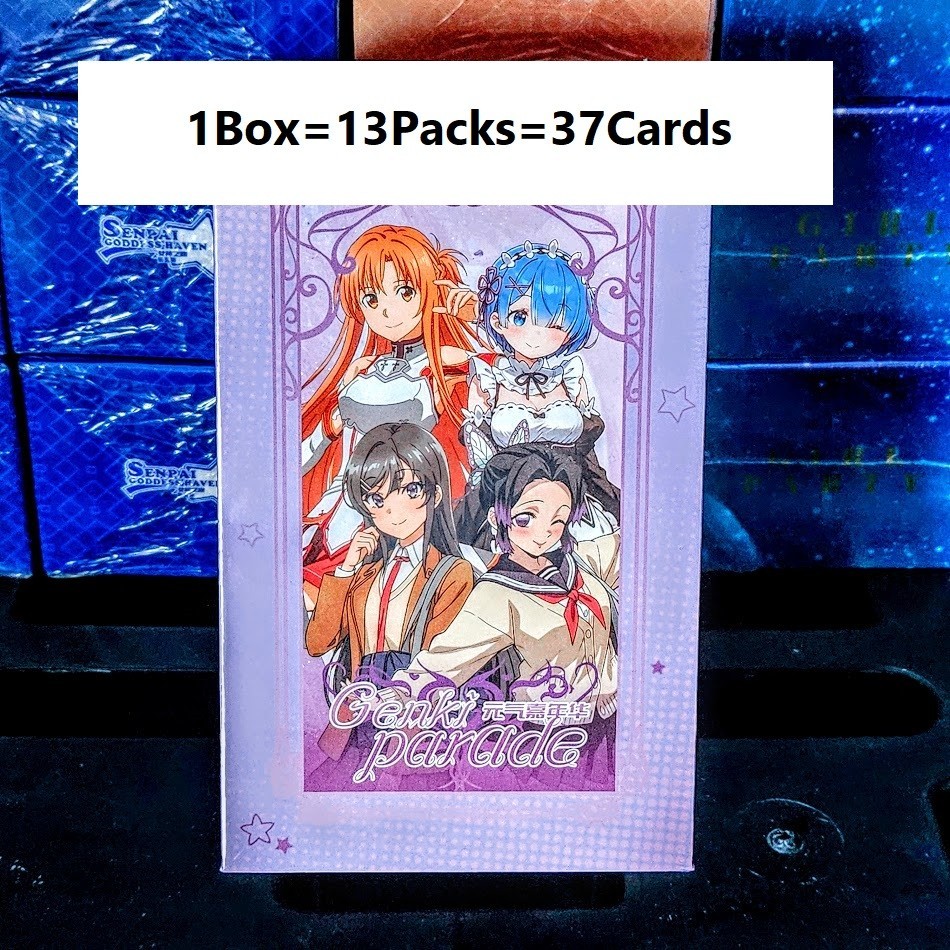 Genki Parade Vol2 Spicy Booster Box 13 Pack Trading Card Goddess