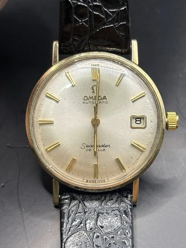 Omega Seamaster DeVille 14K Gold Filled Automatic 1960s Vintage Watch Runs