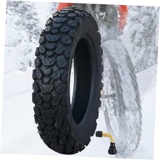3.50-10 Tubeless Tire, 10 Inch Offroad Snow Knobby Tire for Electric Bike