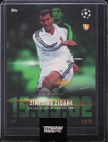 Zinedine Zidane 2024-25 Topps UEFA Club Competitions Best of the