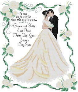 Free Wedding Cross Stitch Patterns Charts